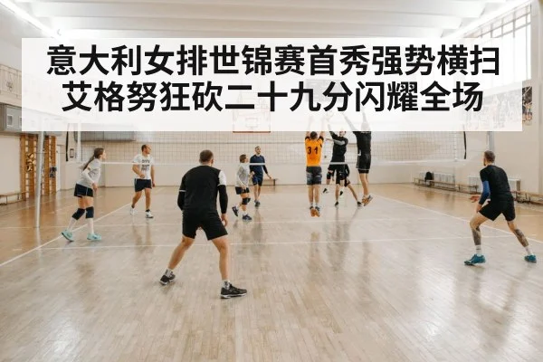 volleyball match indoor